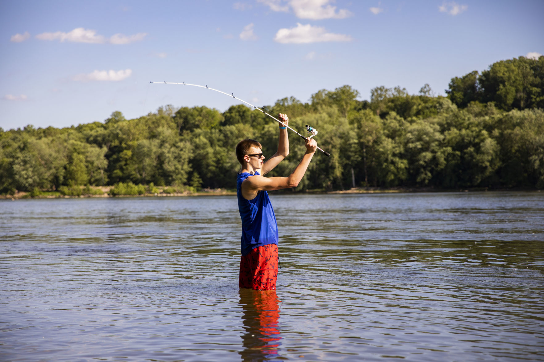 CASTING BY THE CAMPGROUND
